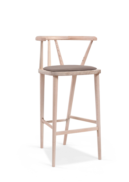 Hospitality Dining Betty Barstool, with upholstered seat